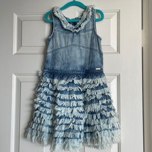 Diesel girls jeans dress sz 6